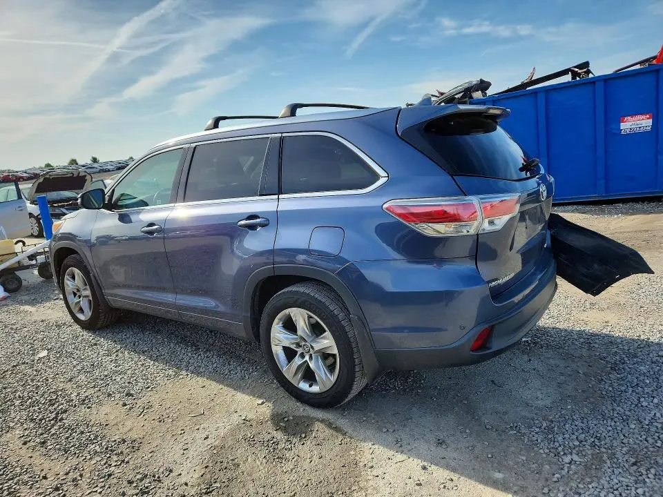 2016 TOYOTA HIGHLANDER LIMITED PLATINUM  
