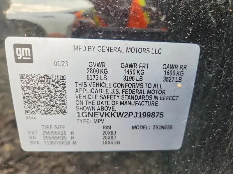 2023 CHEVROLET TRAVERSE PREMIER  