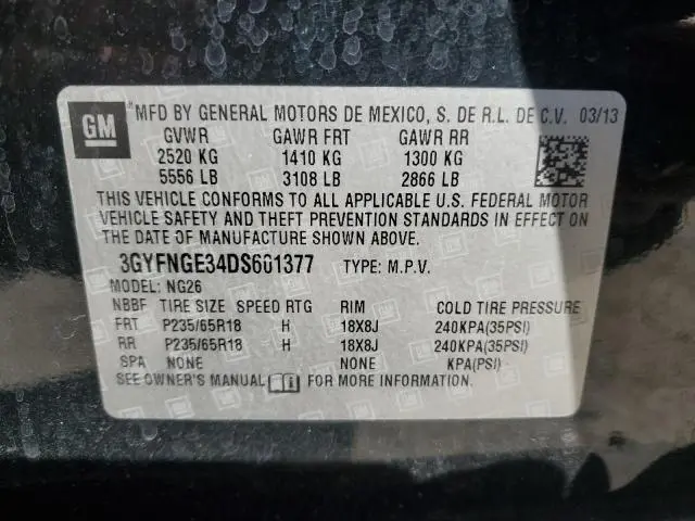 2013 CADILLAC SRX LUXURY COLLECTION  