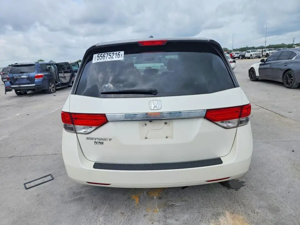 2016 HONDA ODYSSEY EXL  