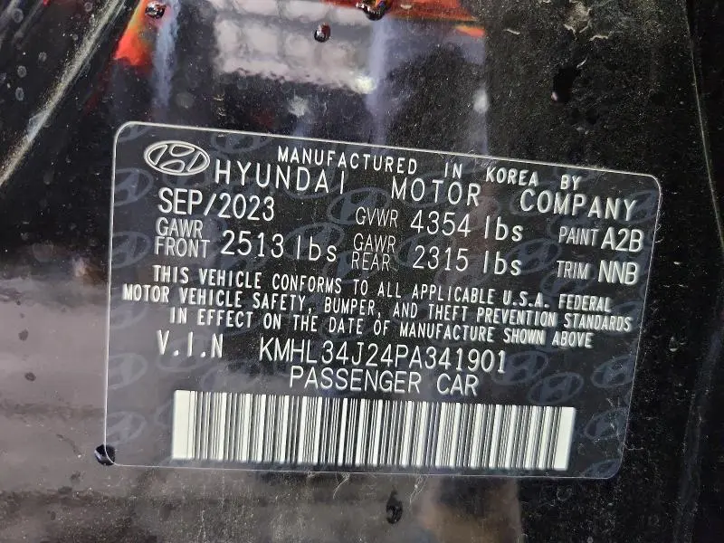 2023 HYUNDAI SONATA LIMITED  