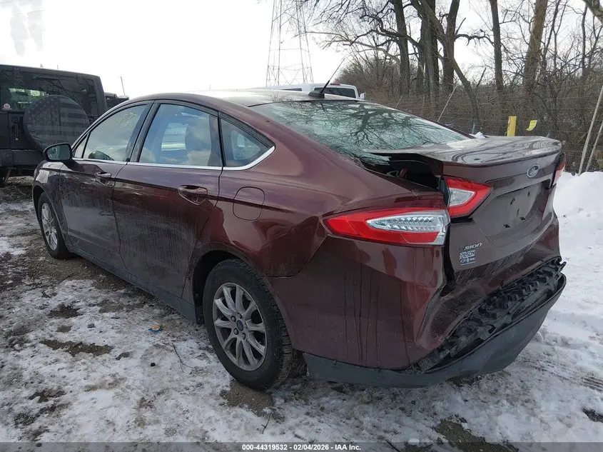 2016 FORD FUSION S