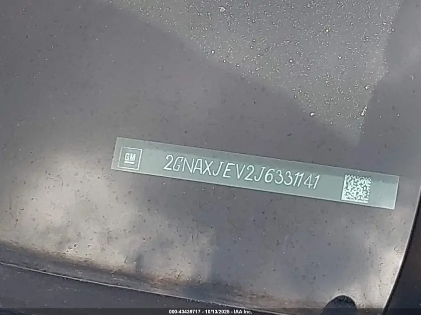 2018 CHEVROLET EQUINOX LT