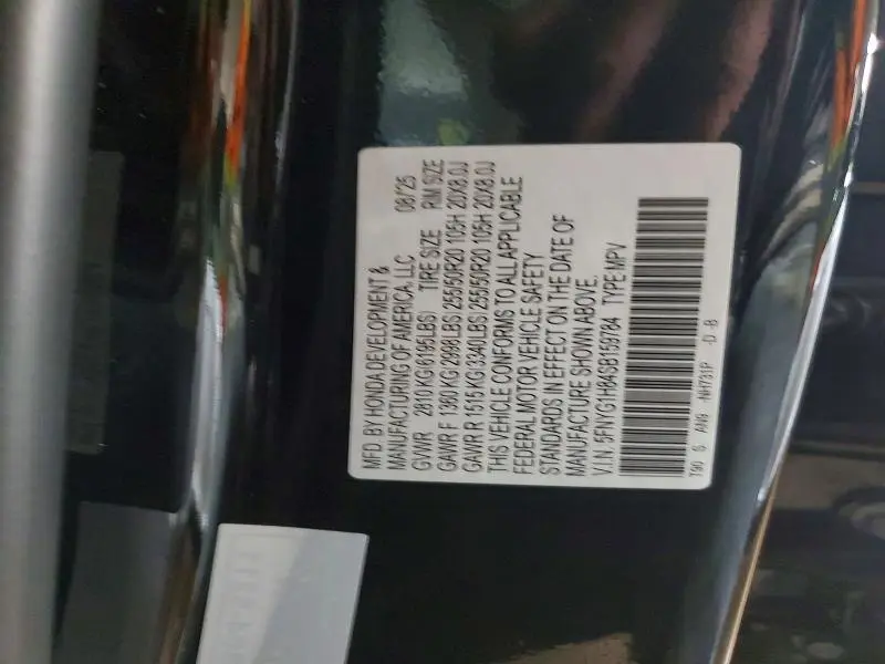 2025 HONDA PILOT ELITE  