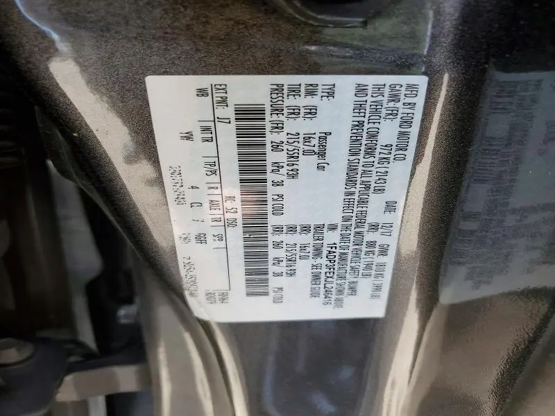 2018 FORD FOCUS SE  