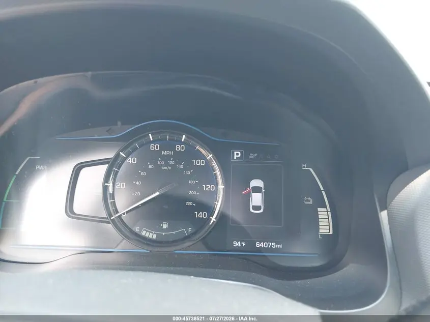 2018 HYUNDAI IONIQ HYBRID BLUE