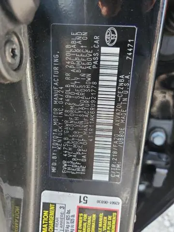 2024 TOYOTA CAMRY LE  