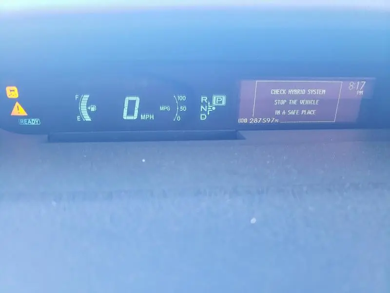 2013 TOYOTA PRIUS ONE  