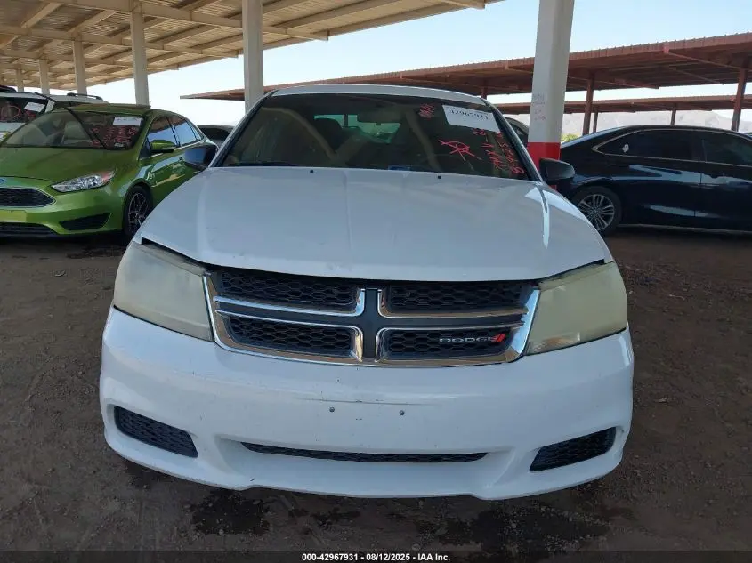2012 DODGE AVENGER SE