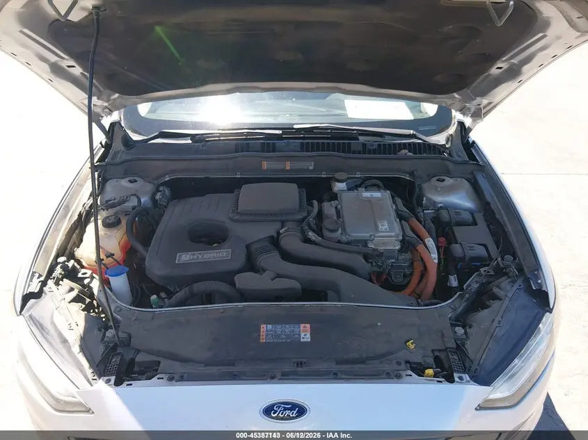 2018 FORD FUSION HYBRID S