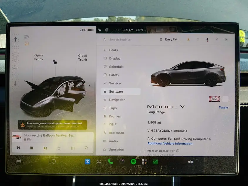 2026 TESLA MODEL Y PREMIUM REAR-WHEEL DRIVE/REAR-WHEEL DRIVE