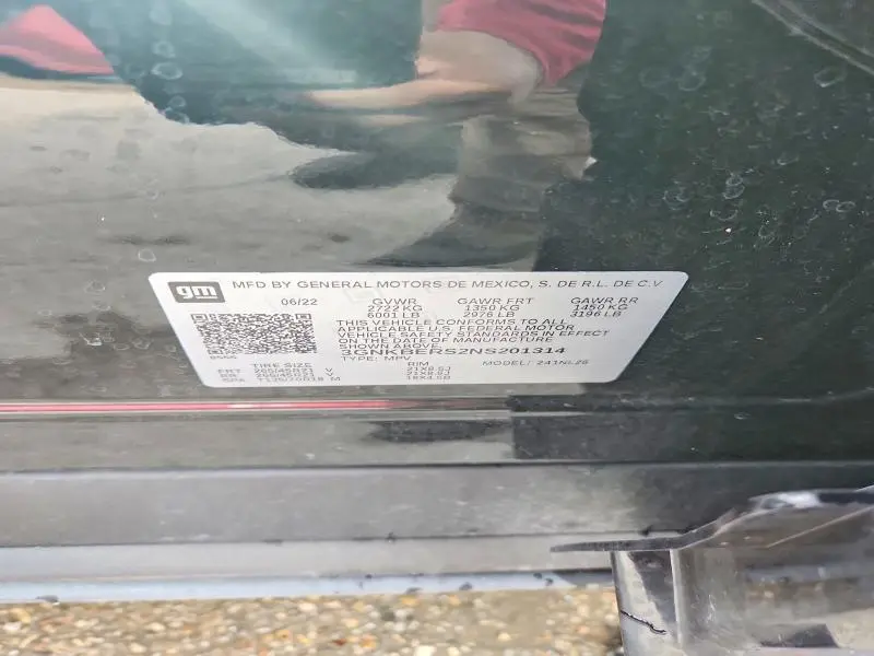 2022 CHEVROLET BLAZER RS  