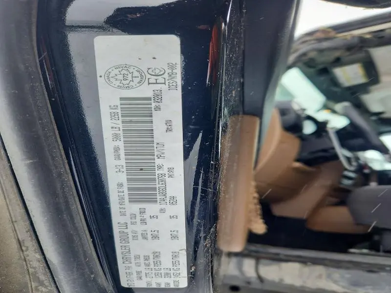 2013 JEEP WRANGLER SAHARA  