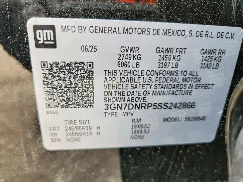2025 CHEVROLET EQUINOX LT  