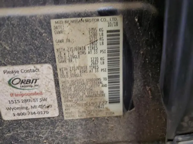 2018 NISSAN MURANO S  