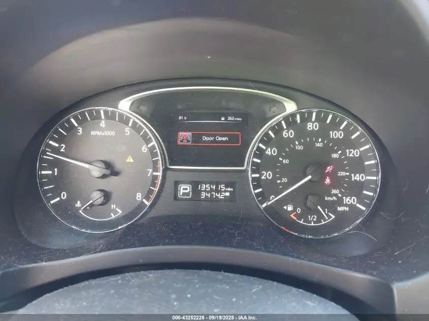 2015 NISSAN ALTIMA 2.5/2.5 S/2.5 SL/2.5 SV