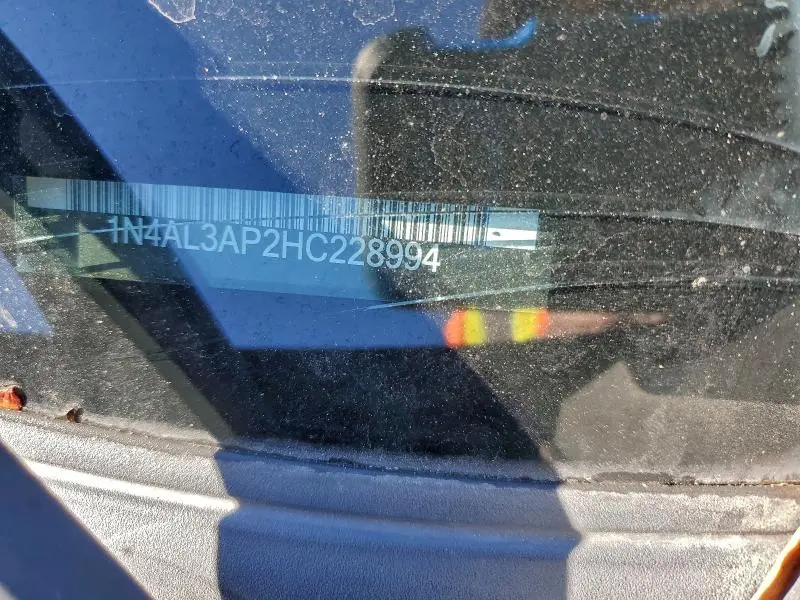 2017 NISSAN ALTIMA 2.5  