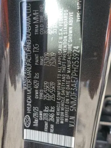 2023 HYUNDAI TUCSON SEL  
