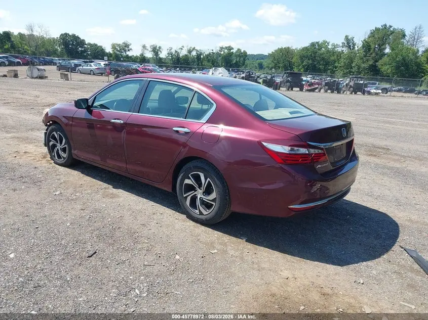 2016 HONDA ACCORD LX