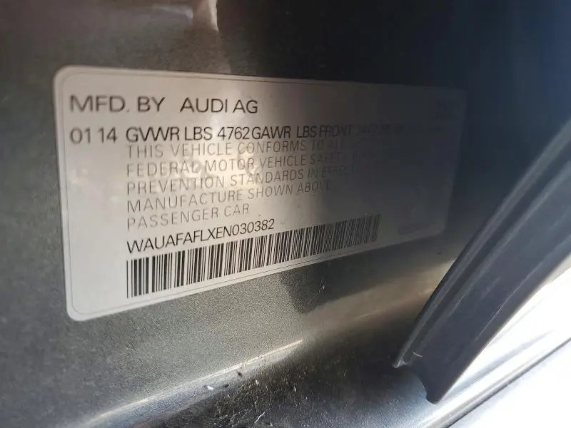 2014 AUDI A4 PREMIUM  