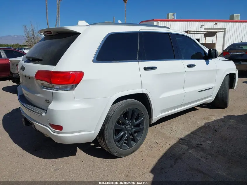 2017 JEEP GRAND CHEROKEE OVERLAND 4X4