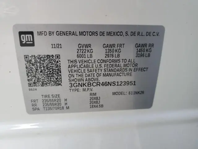 2022 CHEVROLET BLAZER 2LT  