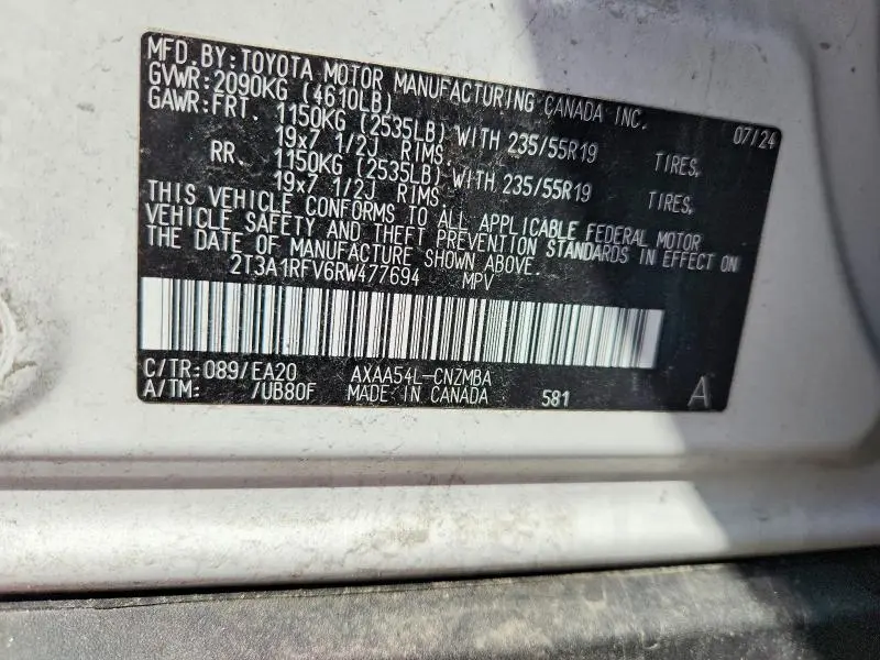 2024 TOYOTA RAV4 XLE PREMIUM  