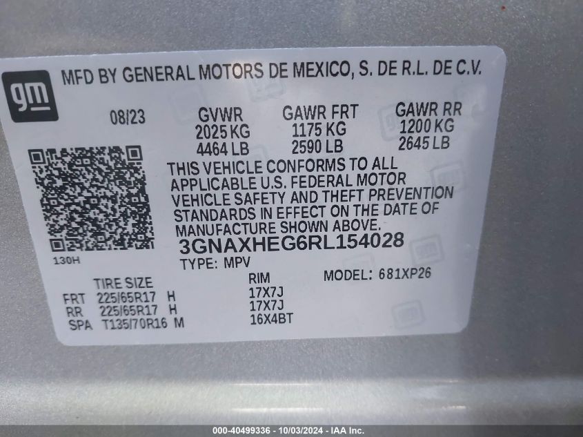 2024 CHEVROLET EQUINOX FWD LS