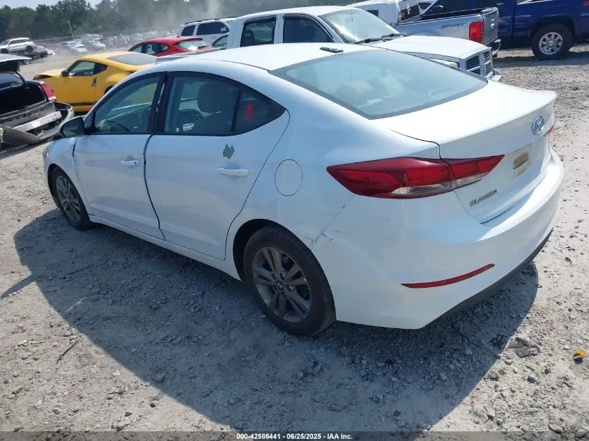 2018 HYUNDAI ELANTRA SEL