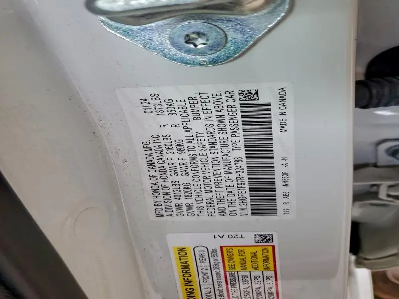 2024 HONDA CIVIC TOURING  