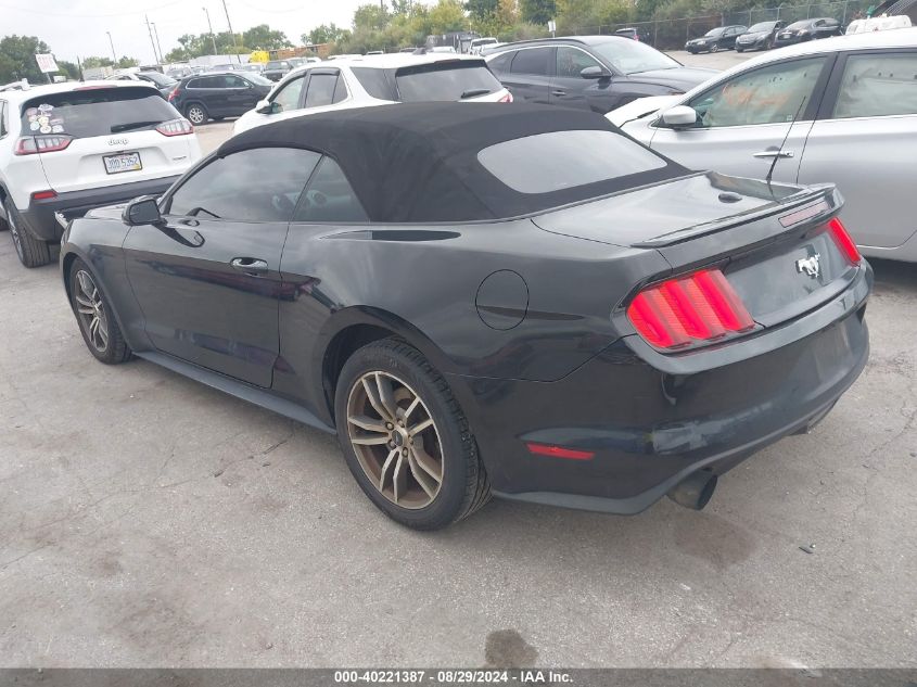 2015 FORD MUSTANG ECOBOOST PREMIUM