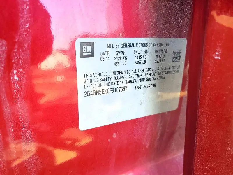 2015 BUICK REGAL PREMIUM  