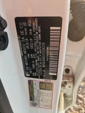 2018 KIA RIO LX  