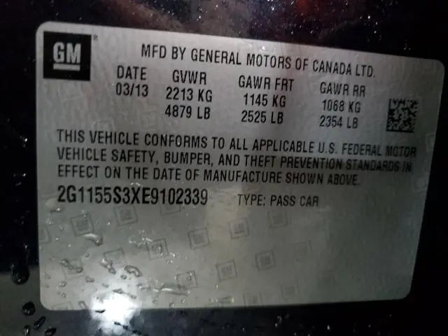 2014 CHEVROLET IMPALA LTZ  