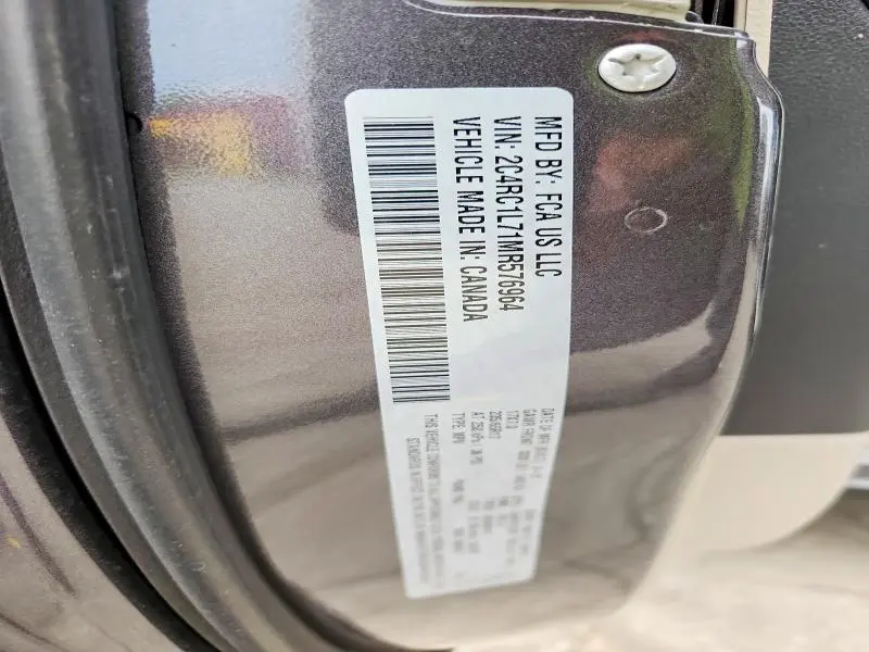 2021 CHRYSLER PACIFICA HYBRID TOURING L  