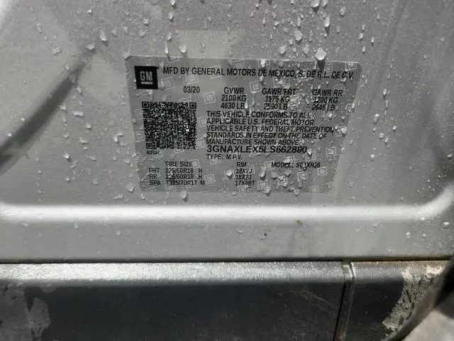 2020 CHEVROLET EQUINOX LT  