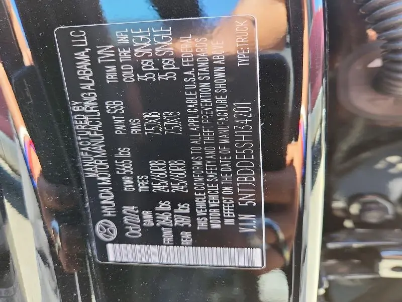 2025 HYUNDAI SANTA CRUZ SEL  