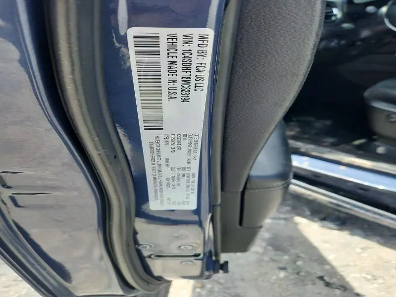 2021 DODGE DURANGO SSV  