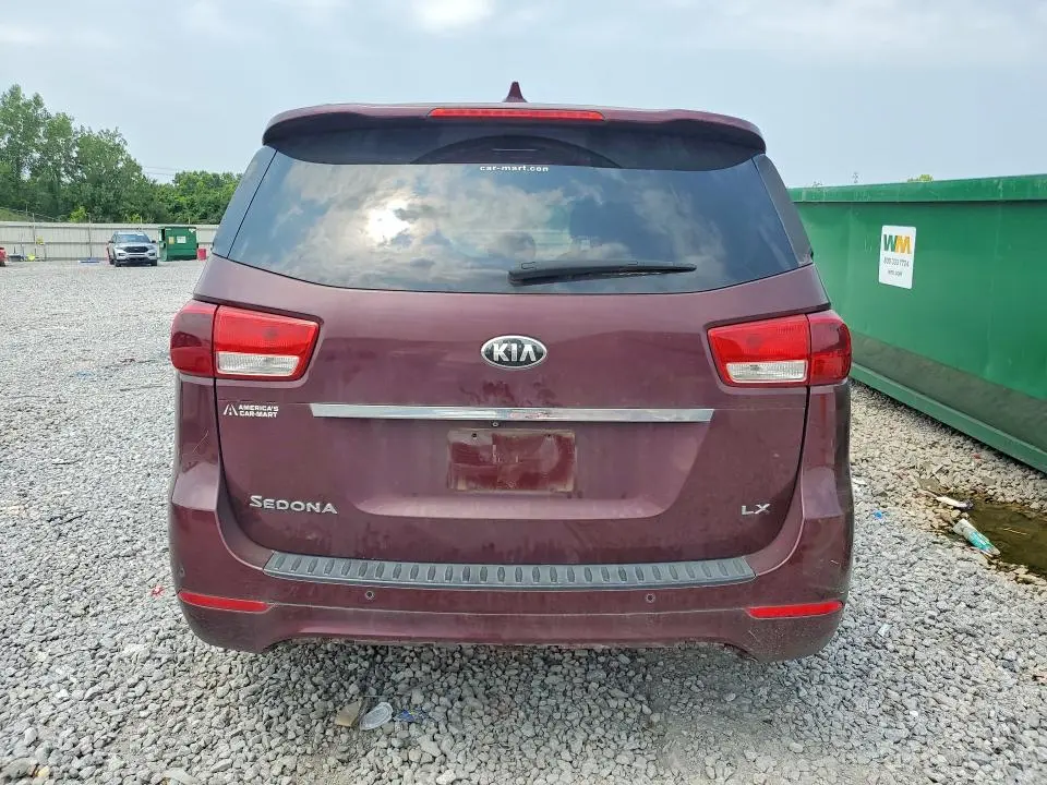 2016 KIA SEDONA LX  