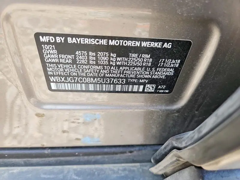 2021 BMW X1 SDRIVE28I  