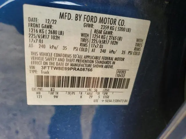 2023 FORD MAVERICK XL  