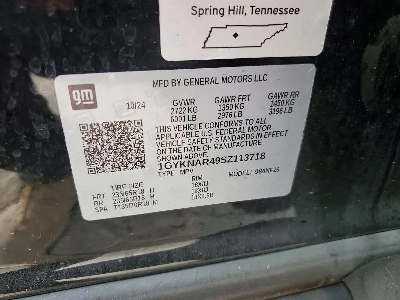 2025 CADILLAC XT5 LUXURY  