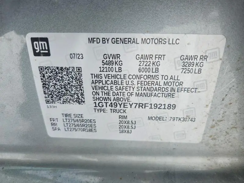 2024 GMC SIERRA K3500 DENALI ULTIMATE  