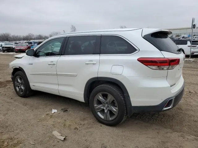 2017 TOYOTA HIGHLANDER HYBRID LIMITED  