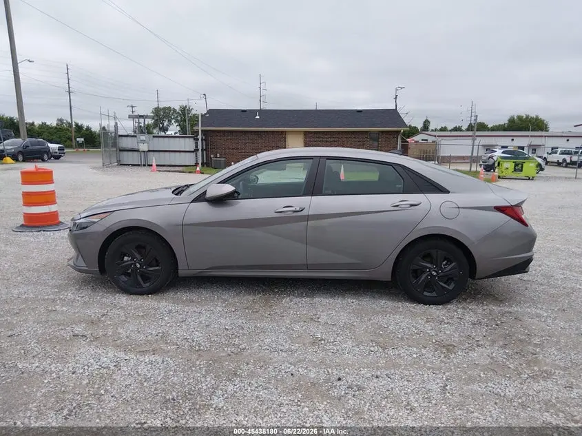 2023 HYUNDAI ELANTRA HYBRID BLUE