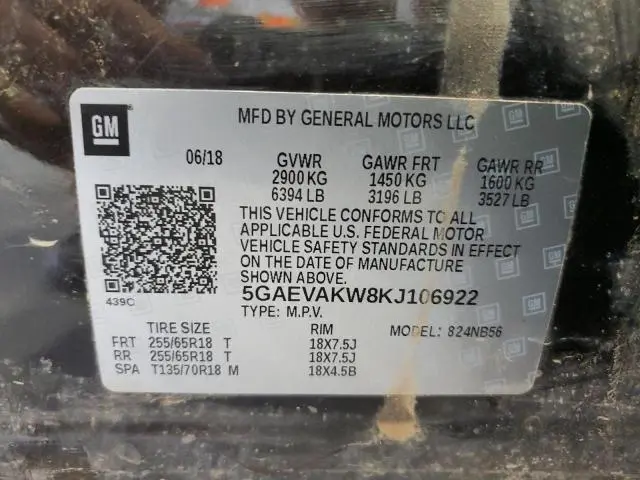 2019 BUICK ENCLAVE ESSENCE