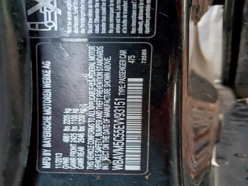 2014 BMW X1 XDRIVE35I  