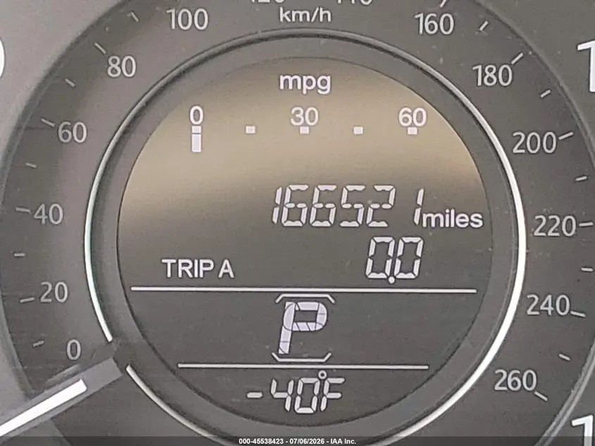 2015 HONDA ACCORD LX