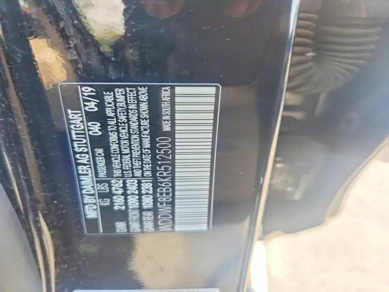2019 MERCEDES-BENZ C 300 4MATIC  