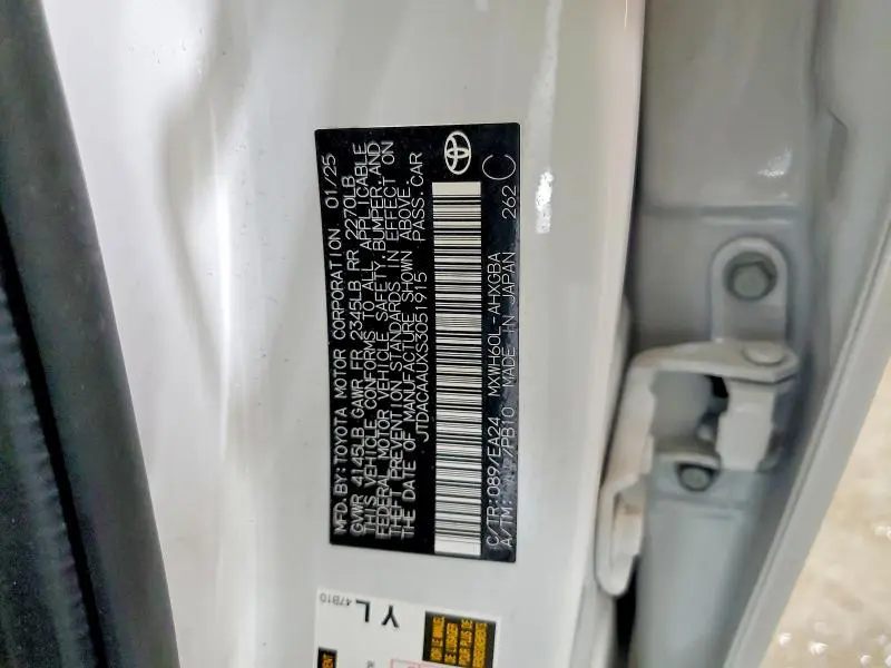 2025 TOYOTA PRIUS NIGHTSHADE  